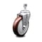 Service Caster 5 Inch Maroon Polyurethane Wheel Swivel 1/2 Inch Threaded Stem Caster SCC SCC-TS20S514-PPUB-MRN-121315 - alternate 1